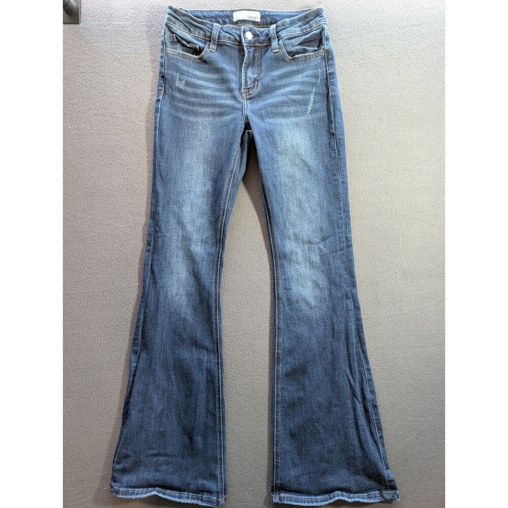 Vervet Los Angeles Women’s Size 27 Flare Bootcut Jeans High Rise Stretch Medium